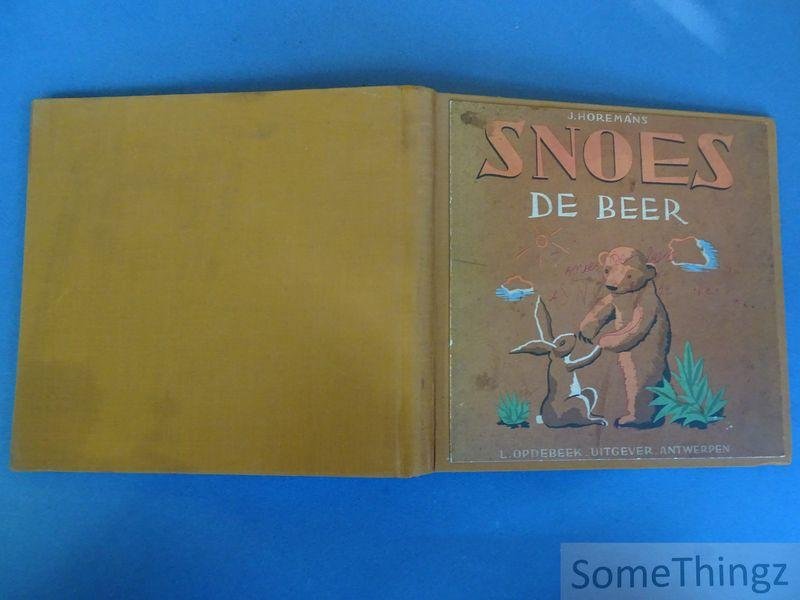 J. Horemans - Snoes, de Beer. Met kleurplaten van Frans Kersters.