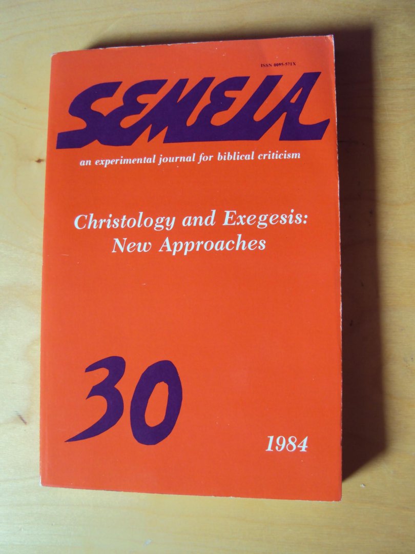 Jewett, Robert (ed.) - Semeia 30. Christology and Exegesis: New Approaches