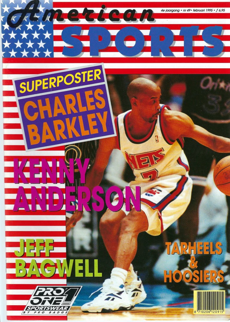 Redactie - 1993 - 3e jaargang American Sports 11 nummers -Tijdschift voor honkbal, basketbal en andere Amerikaanse sporten