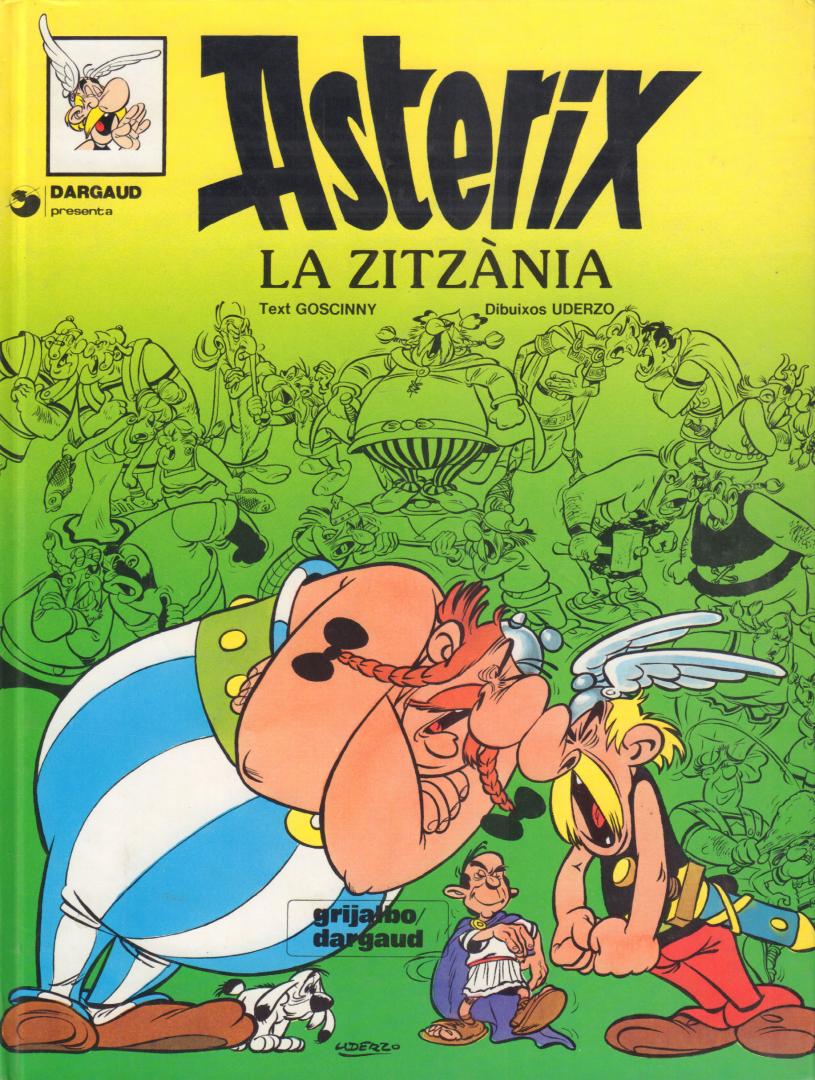 Gosginny / Uderzo - ASTERIX 15 - ASTERIX LA ZITZANA, hardcover, gave staat, Asterix in het Catalaans
