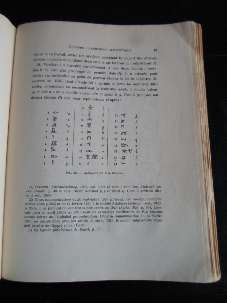 Dussaud, René - Les Découvertes de Ras Shamra [Ulgarit] et l’Ancien Testament