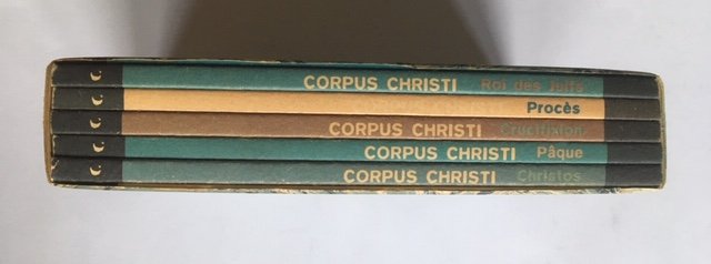 Mordillat, Gerard, Prieur - 5 titels Corpus Christi: Procés, Roi des juifs, Crucifixion, Christos, Pâque