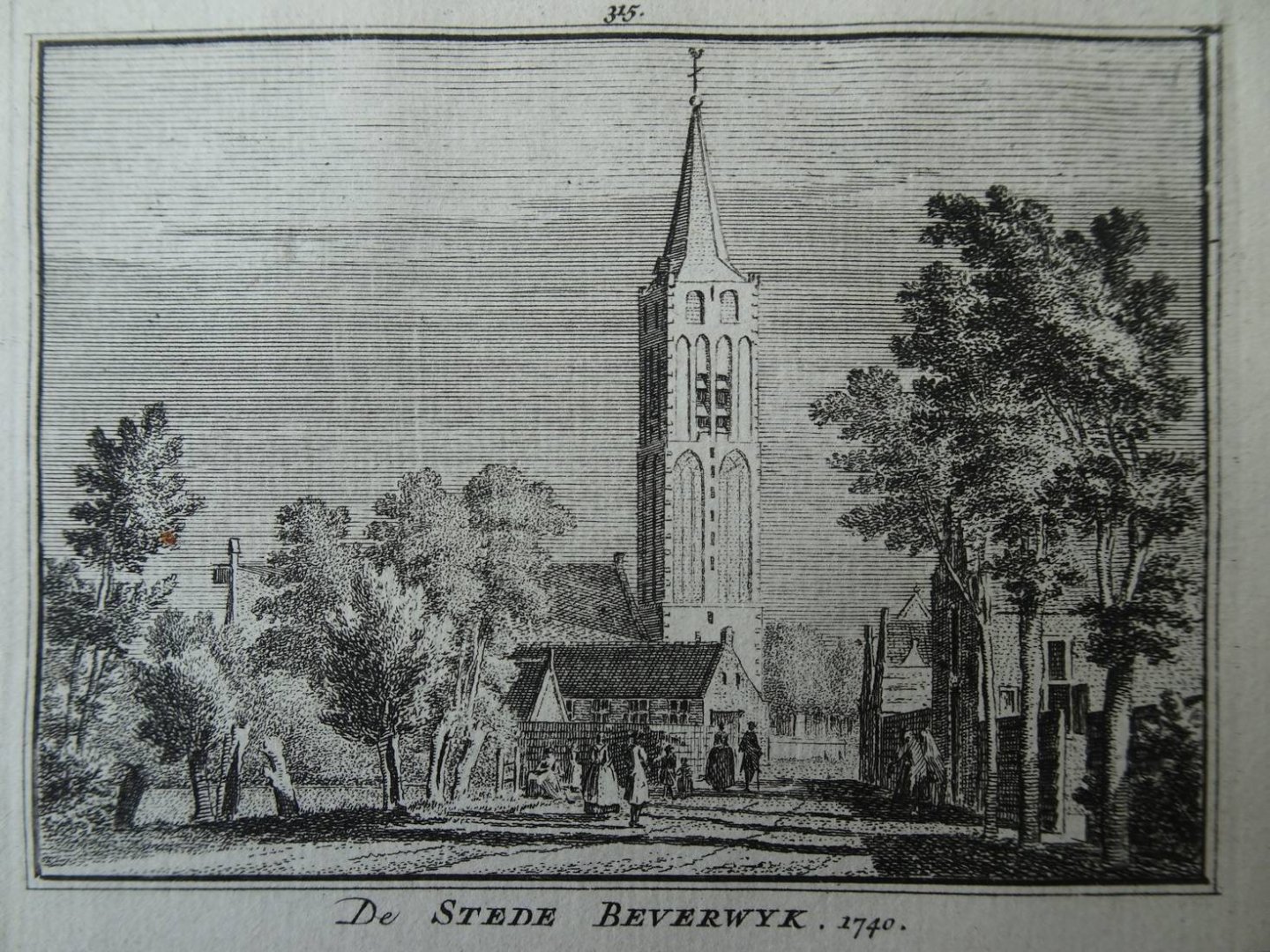 Beverwijk. - De Stede Beverwyk, 1740.