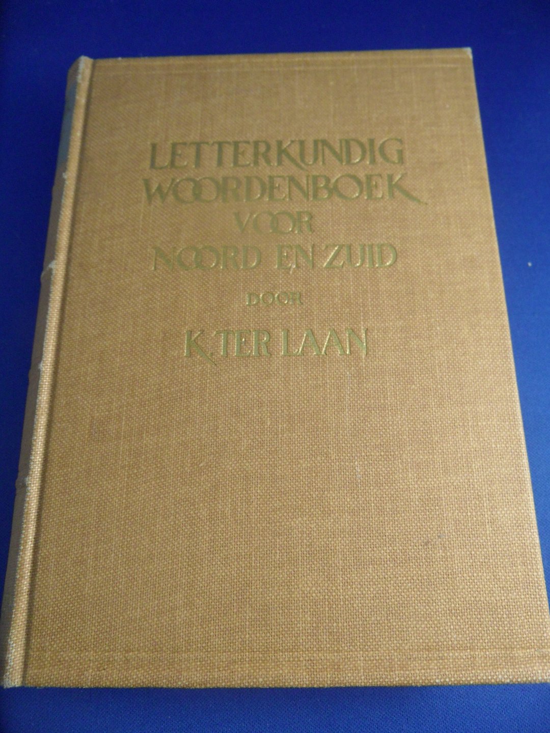 Laan ter K. - Letterkundig woordenboek voor Noord en Zuid