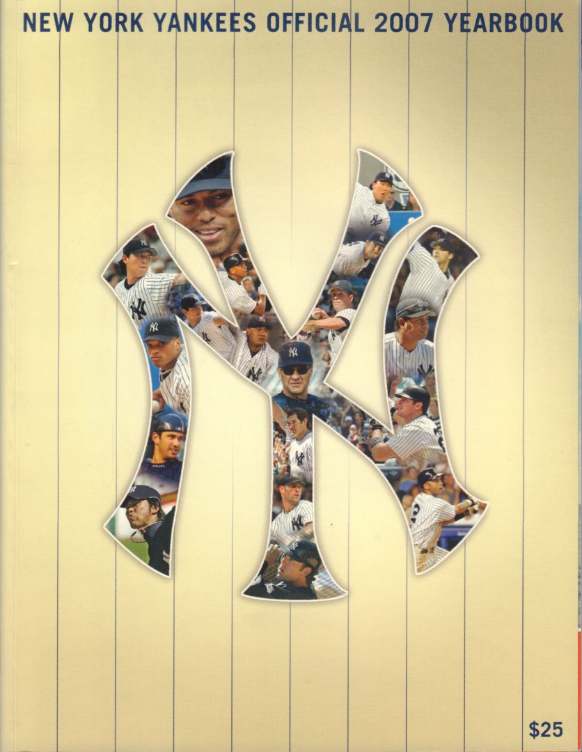 New York Yankees - New York Yankees Official 2007 Yearbook, 326 pag. softcover, zeer goede staat