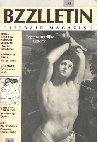 Cartens, Koos Hageraats en Phil Muysson (redactie), Daan - Bzzlletin nr. 188. Tegennatuurlijke letteren nummer