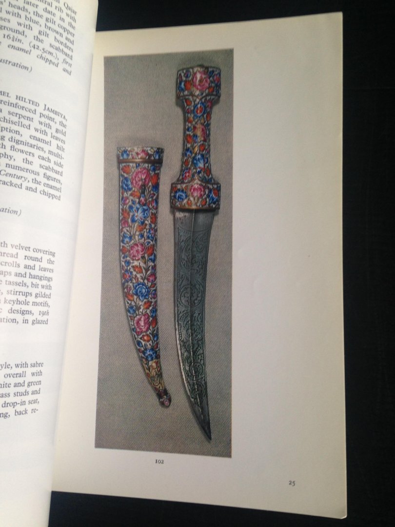 Catalogue Sotheby - Islamic Art Works of Art, Part I,  Arms and Armour
