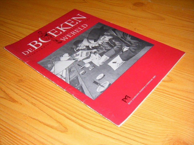 H. Hafkamp en anderen (red.) - De Boekenwereld, Tijdschrift voor Boek en Prent [8e jaargang, nummer 3, februari 1992]