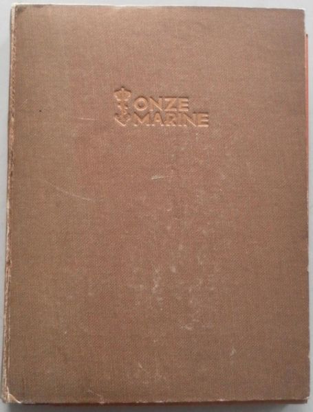 Chambon Albert - De Heldersche Post persoonlijke correspondentie 1942-1943  20 boekjes met deelnemerskaarten bijlage aanspreektitel Handleiding maritime documentatie 16 blz