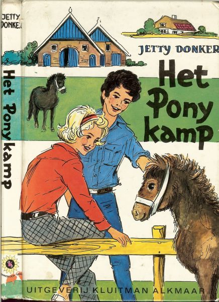 Donker Jetty - HET PONY KAMP Gëillustreerd door lies veenhoven * voor meisjes tot 12 jaar