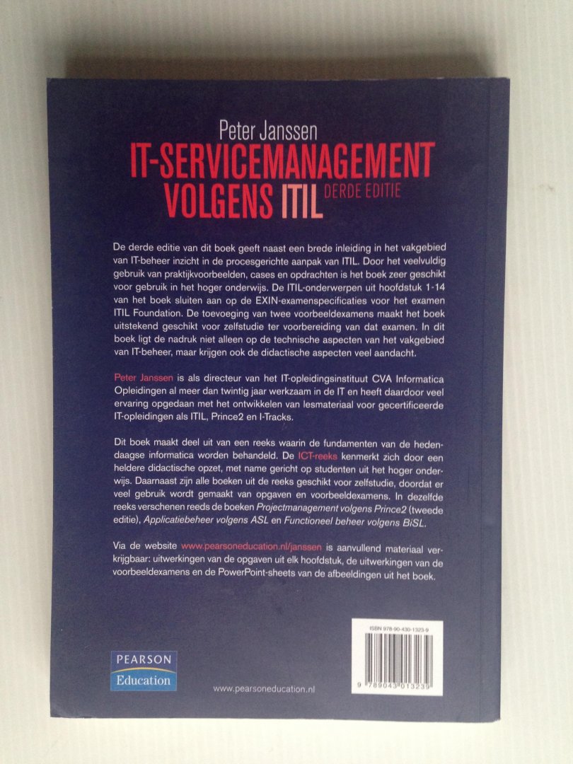 Janssen, Peter - IT-Servicemanagement volgens ITIL