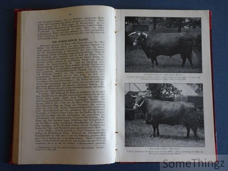 Wallace, Robert und Edward Brown. - Britische Vieh-Rassen. Herausgegeben vom Ministerium für Landwirtschaft und Fischerei für Grossbritannien / Board of Agriculture and Fisheries.