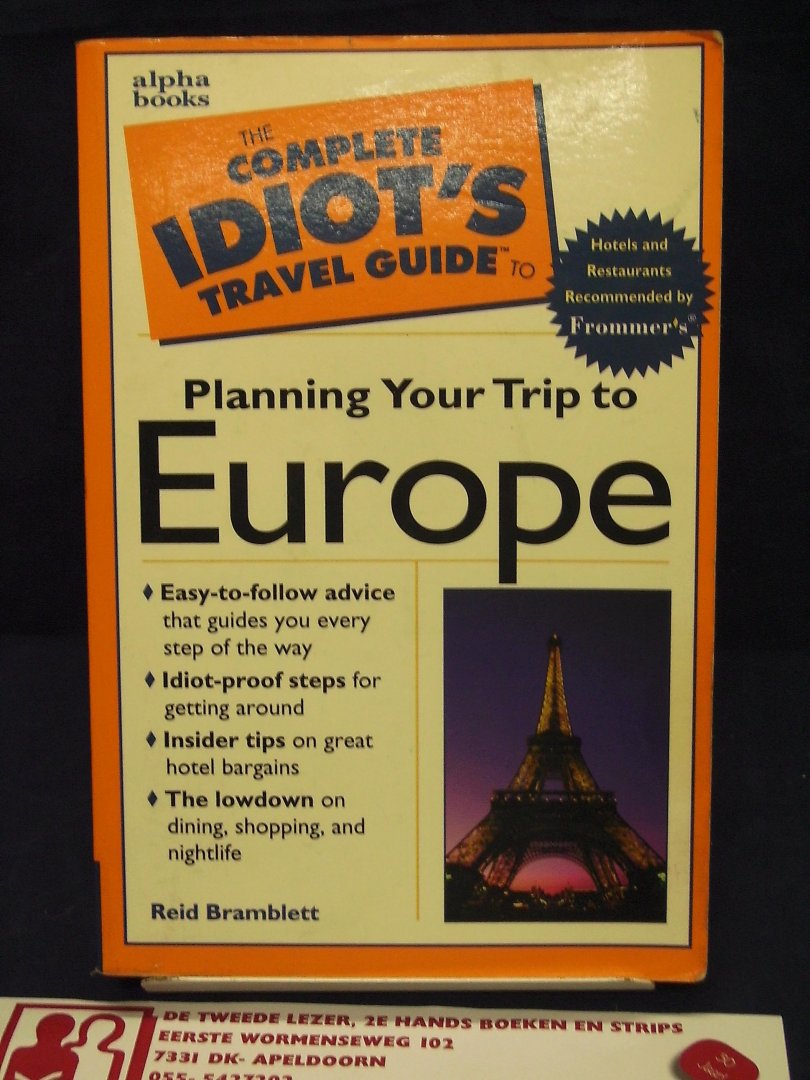 Bramblett, Reid - Planning your trip to Europe