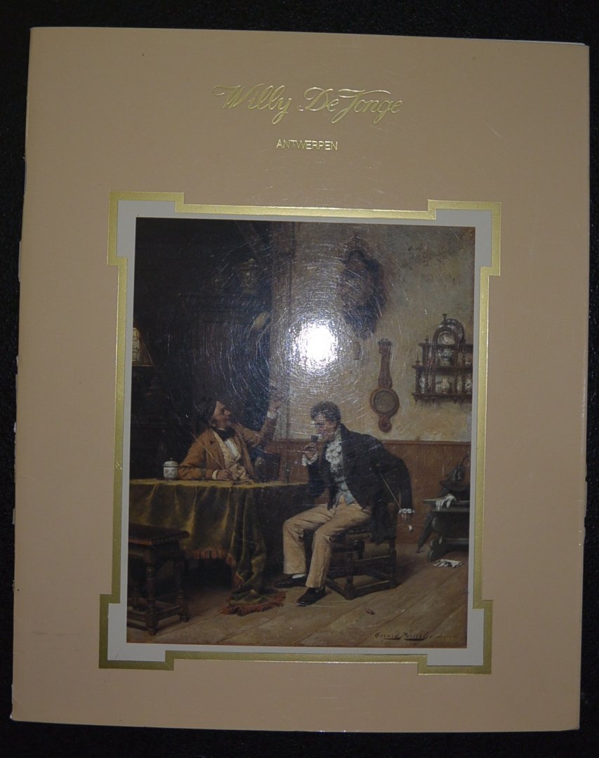 Willy de Jonge - 19e eeuwse romantische schilderijen / Tableaux Romantiques du 19ieme siecle
