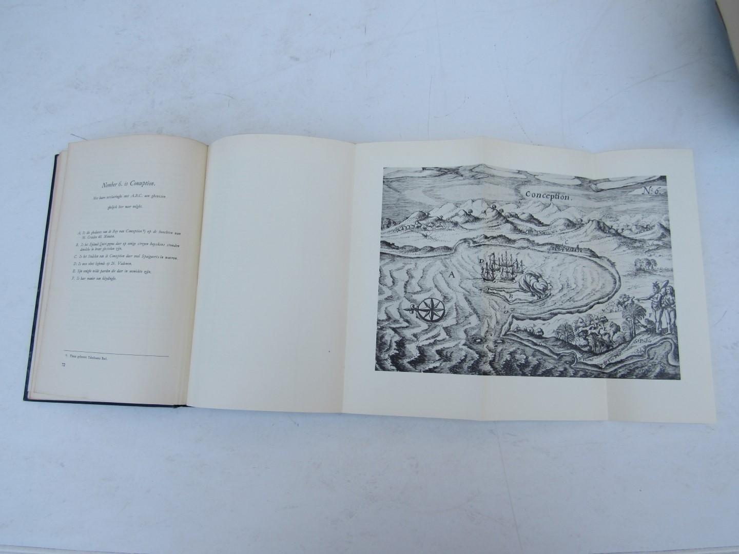 Posthumus Meyes, R. - De reis van Joris van Spilbergen door de Straat van Maghelhaes naar Oost-Indië en terug rond Zuid-Afrika in 1614-1617. Met kaarten en platen