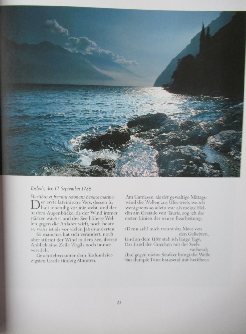 Ruetz, Michael - Goethes Italienische Reise. Ach in Arkadien