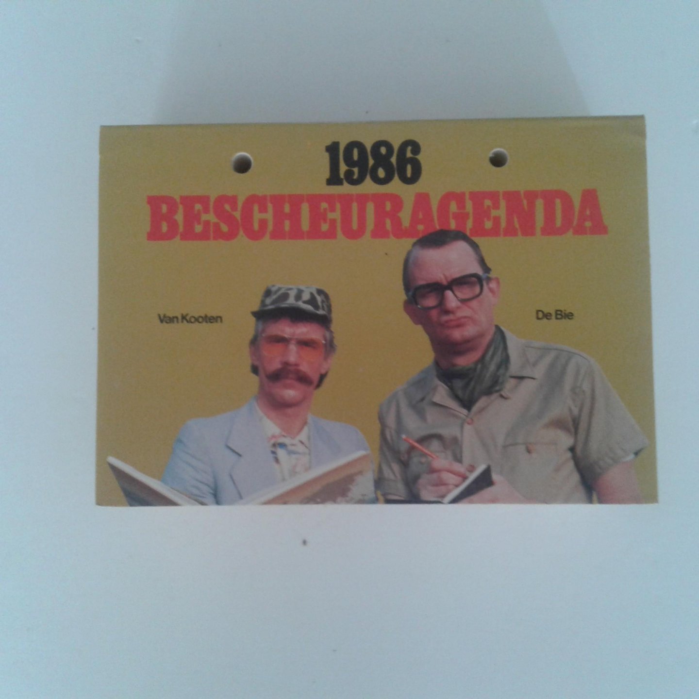  - Bescheuragenda 1986 van Kooten & de Bie