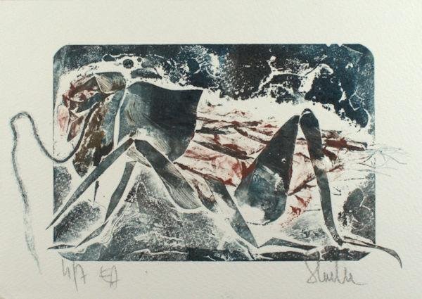 Stache, Eva. - Abstract beeld.