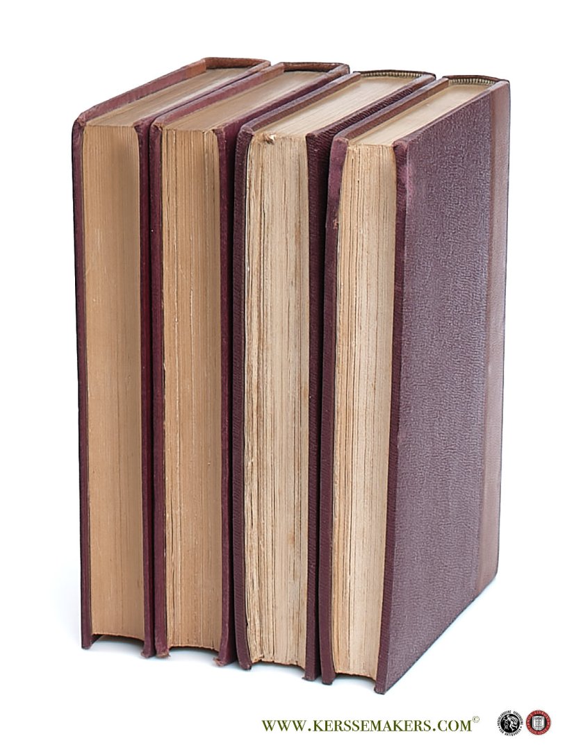 Weyer, Sylvain Van De. - Choix d'Opuscules. Philosophiques, Historiques, Politiques et Litteraires. [ 4 volumes ].