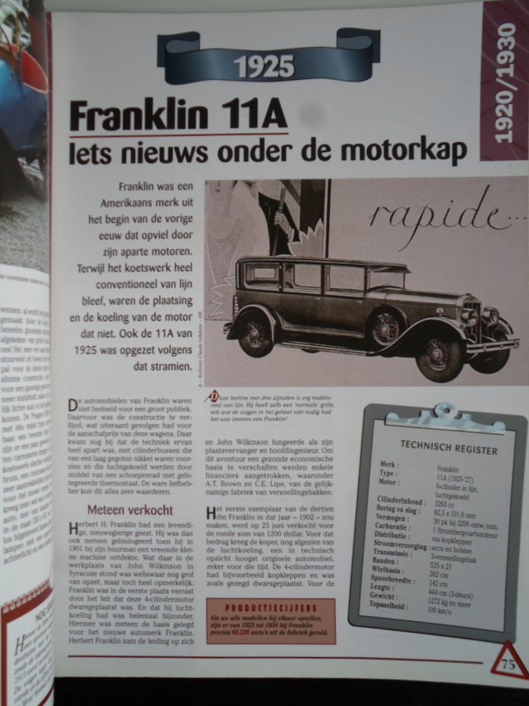 magazine - De eeuw van de automobiel aflevering aflevering 42, Bugatti Atalante