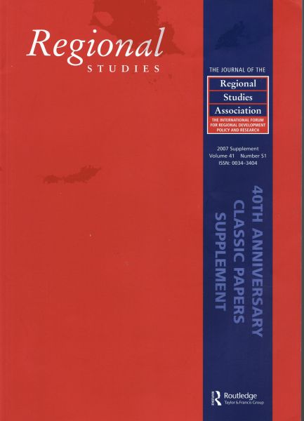 Richardson, H.W. - Journal of the Regional Studies Assocation (41).