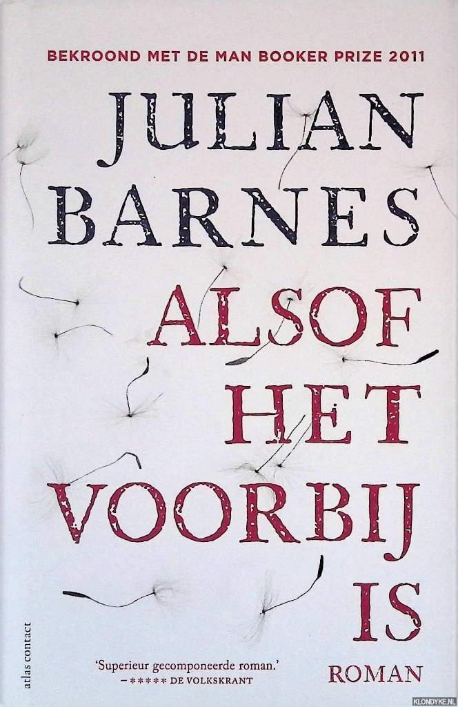 Barnes, Julian - Alsof het voorbij is