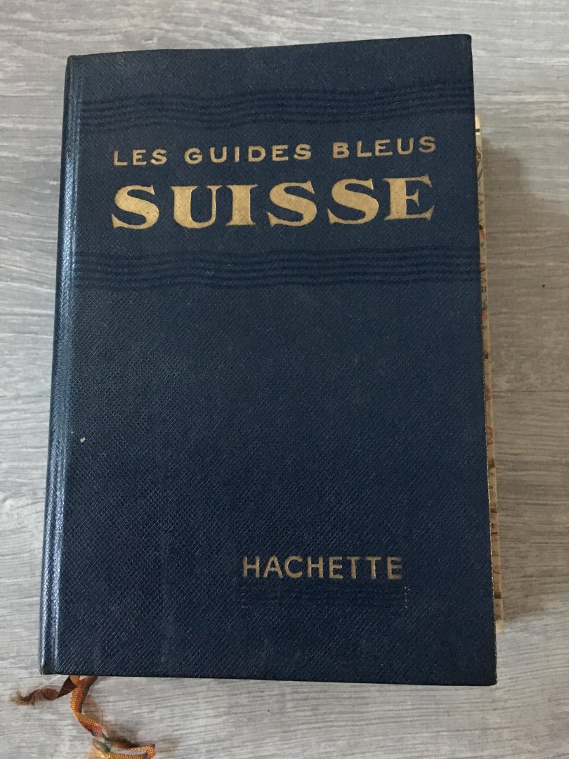 Hachette - Suisse, les guides bleus
