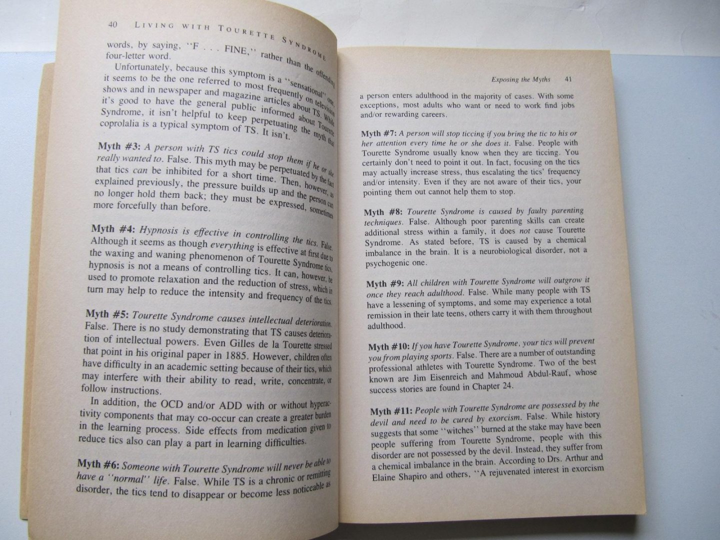 Shimberg, Elaine Fantle - Living With Tourette Syndrome