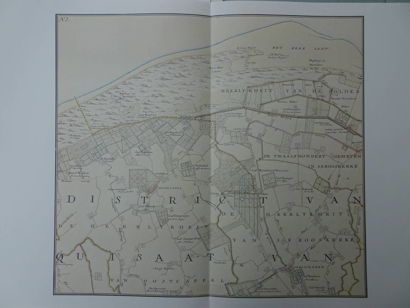 (Hattinga). - Topografische kaarten en plattegronden van de Hattinga's 1724-1755, map 10.