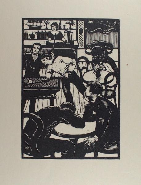 Mees, Fokko, Dirk Nijland, A. Derksen van Angeren, S. Moulijn e.a. - Vereeniging tot Bevordering der Grafische Kunst. 12 Prenten door leden der Vereeniging.