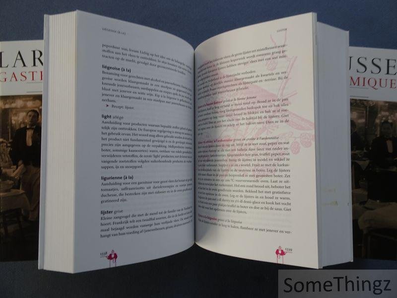 Larousse Comité gastronomique olv Joël Robuchon. - Larousse gastronomique. [NL editie in 3 delen]