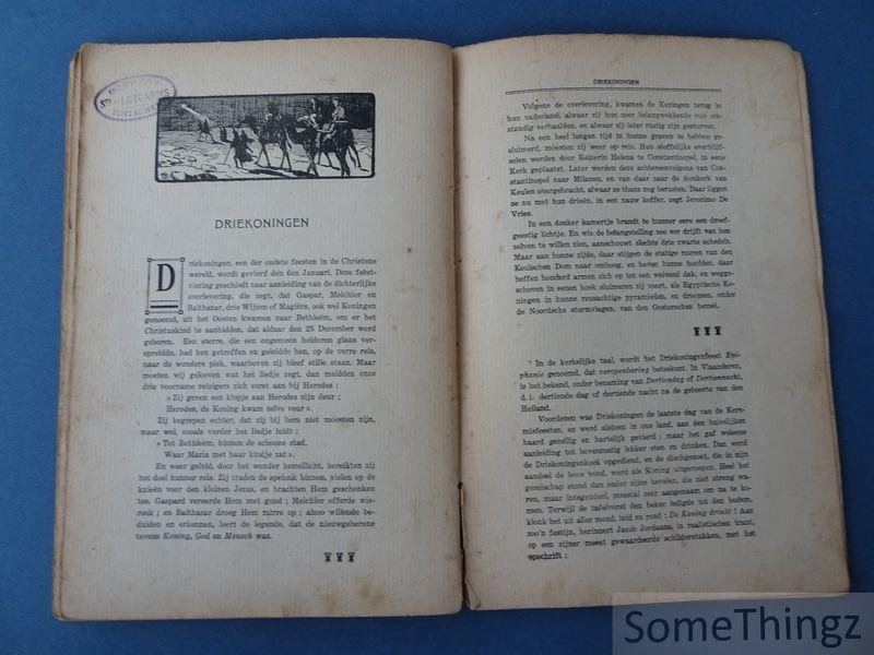 Stinissen, Jacob en Primavesi, Leo [ill.] - Oude Vlaamsche kinderfeesten (kinderfeestjes) en volksvermaken