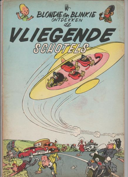 Jije - Blondie en Blinkie ontdekken de vliegende schotels