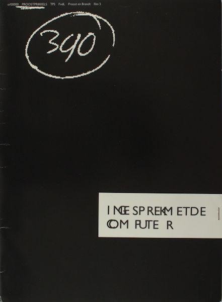 Jongens, Cor. - In gesprek met de computer.