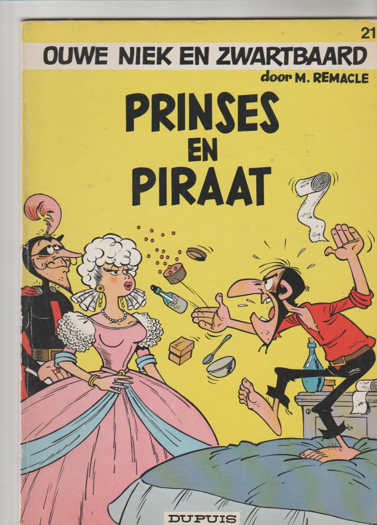 Remacle,M - Ouwe Niek en Zwartbaard 21 prinses en piraat