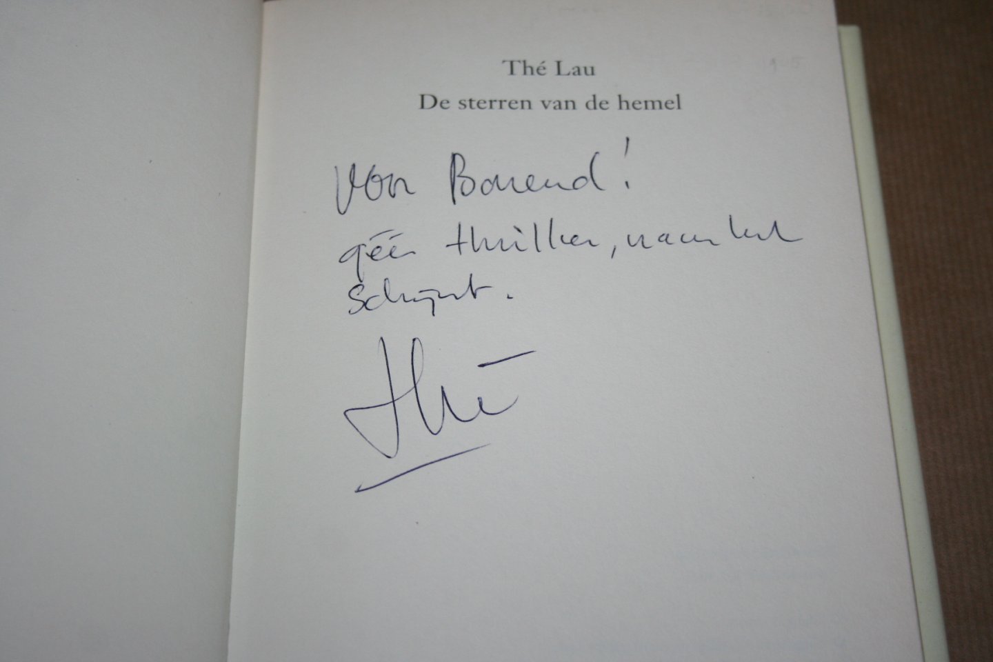 Thé Lau - De sterren van de hemel