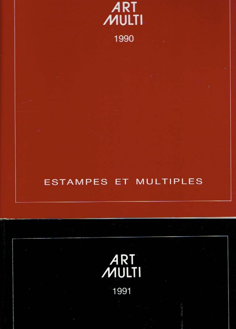 ART MULTI - Art Multi 1990 + Art Multi 1991 - Estampes et Multiples.