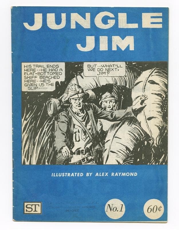 Raymond, Alex - Jungle Jim. Number 1, August 1972