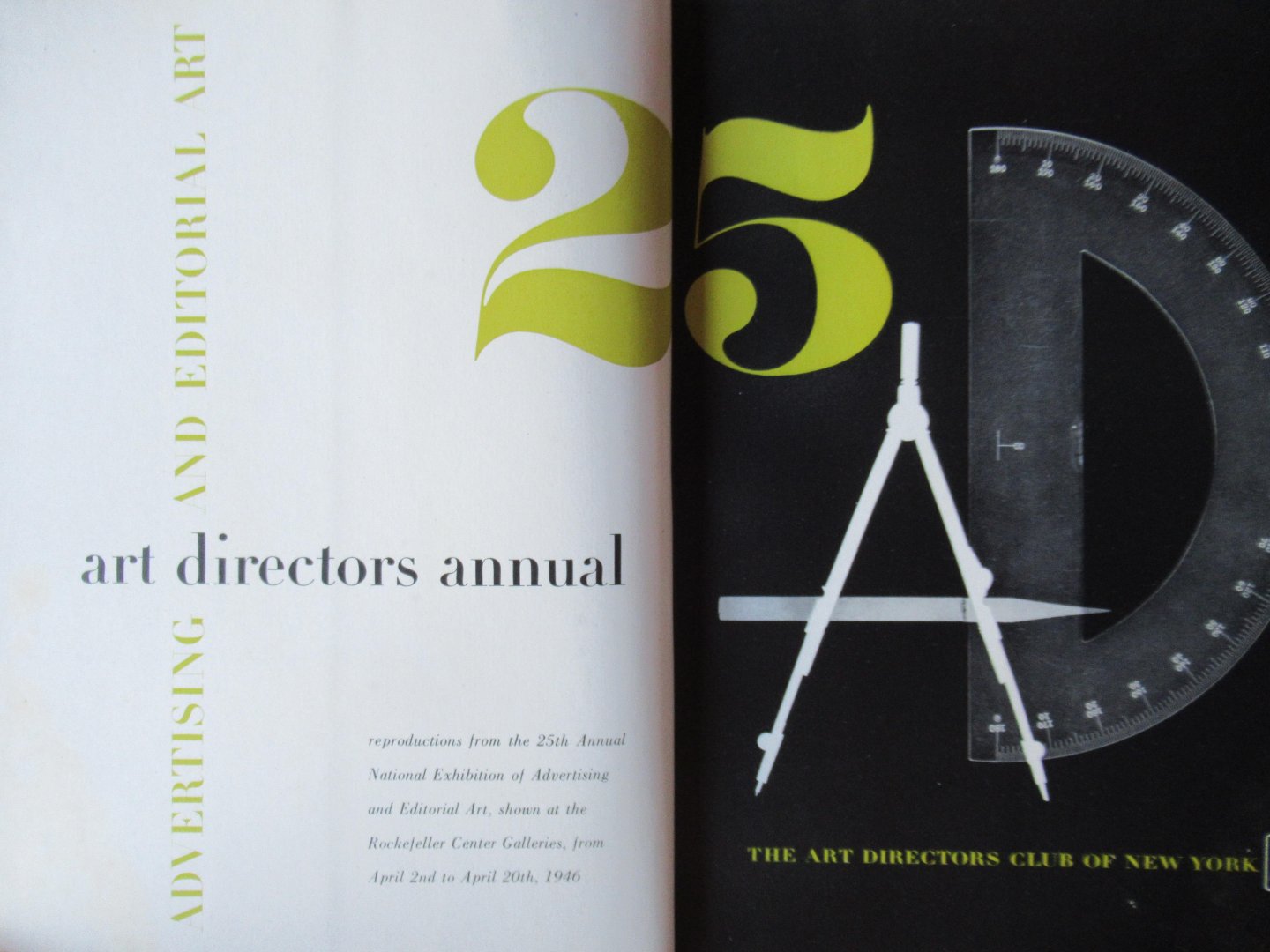  - 25 Art directors Annual. Special Anniversary Issue