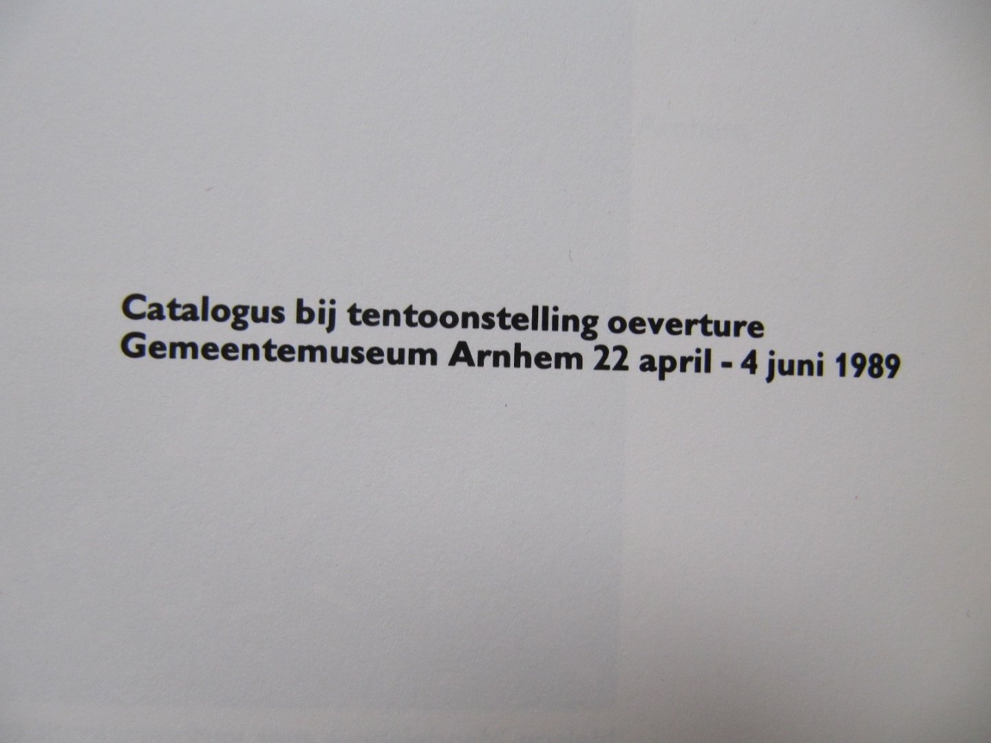 Redactie - Oeverture