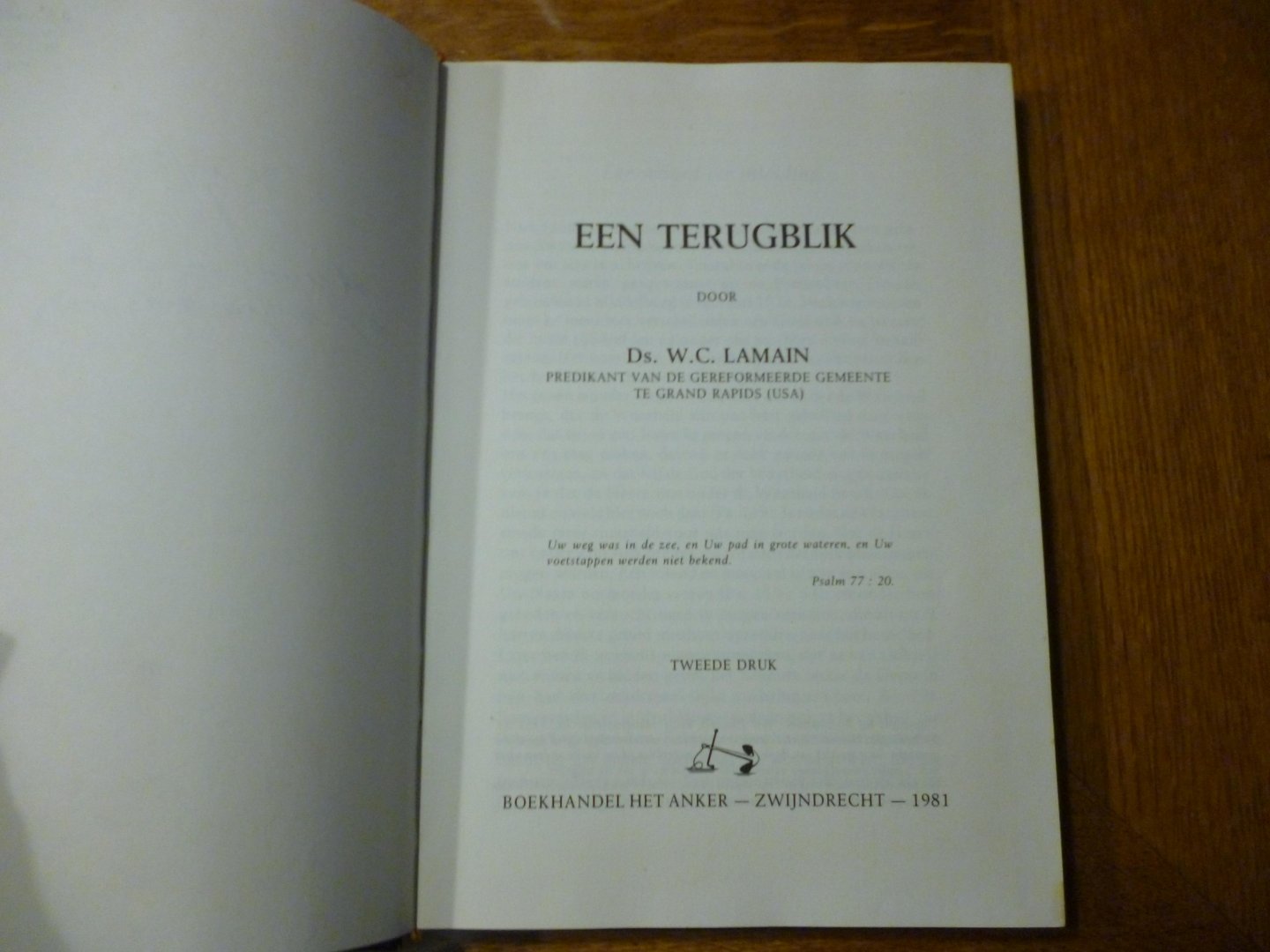 lamain W.C. - een terugblik deel 1