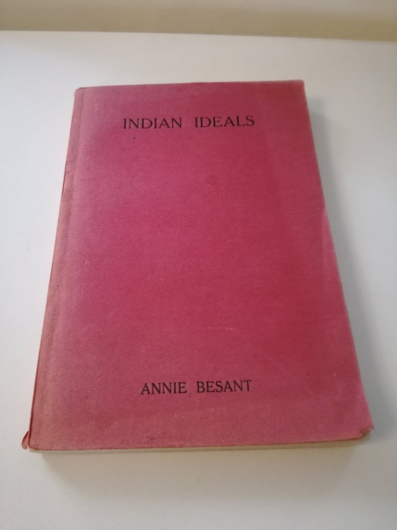 Annie Besant - Indian ideals