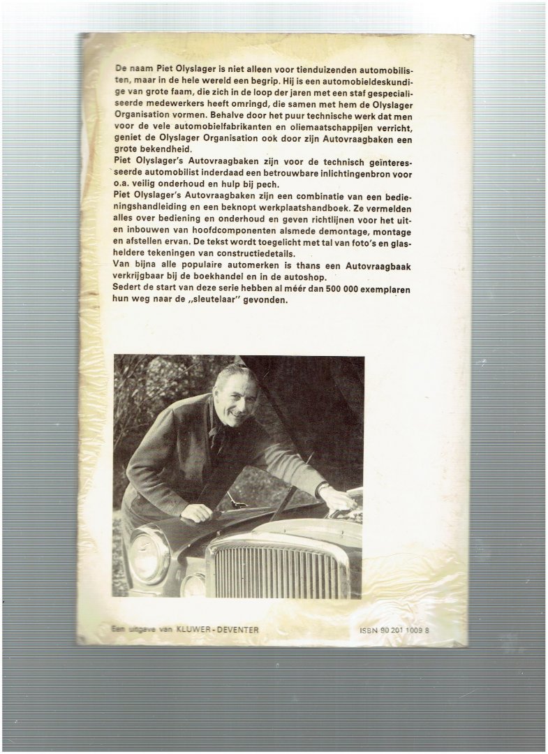 Olyslager - Vraagbaak ford taunus 1300 1972-1975 / druk 3
