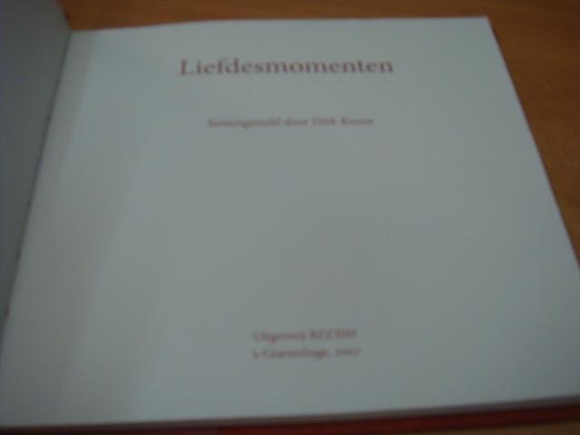 Kroon, Dirk (sam) - Liefdesmomenten