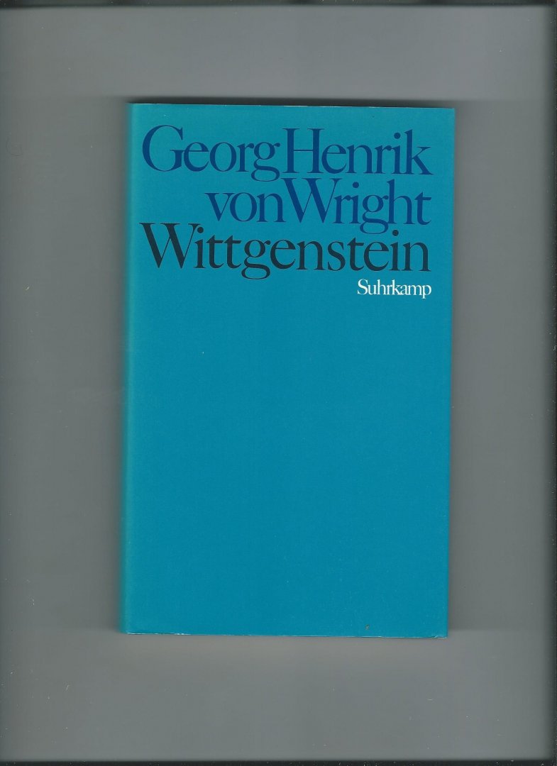 Wright, Georg Henrik von - Wittgenstein