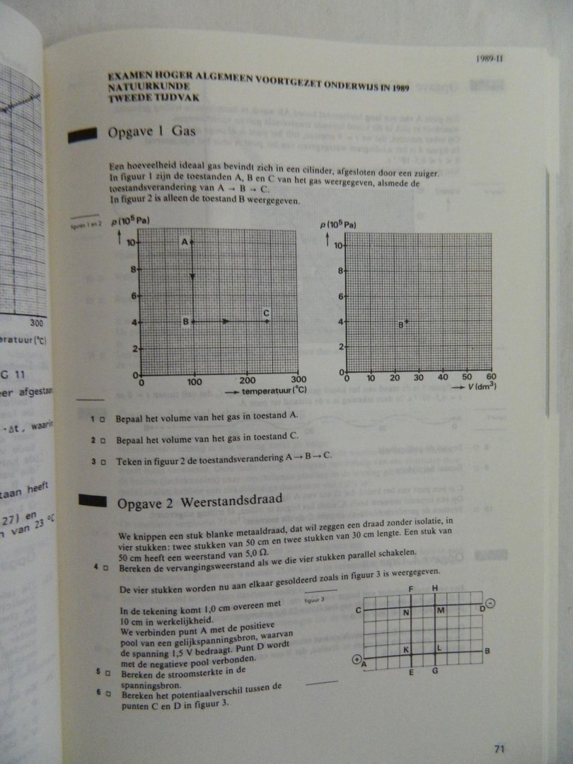 Slooten, R. e.a. - Havo natuurkunde examenbundel 1987-1993
