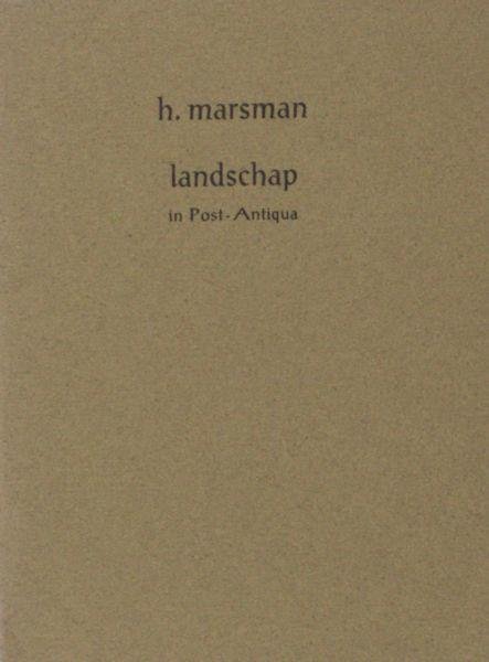 Marsman, H. - Landschap.