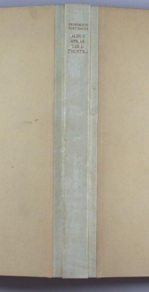 Nietzsche, Friedrich. - Aldus sprak Zarathoestra.