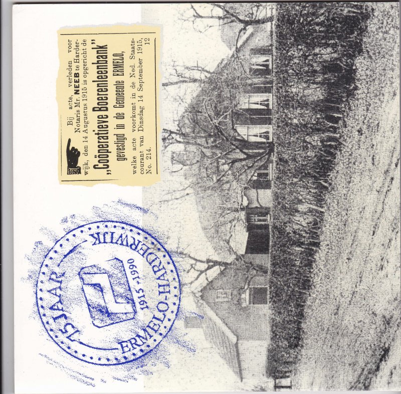 Kooistra  - Lelie, A. van der - Rabobank Ermelo - Harderwijk 75 jaar 1915-1990