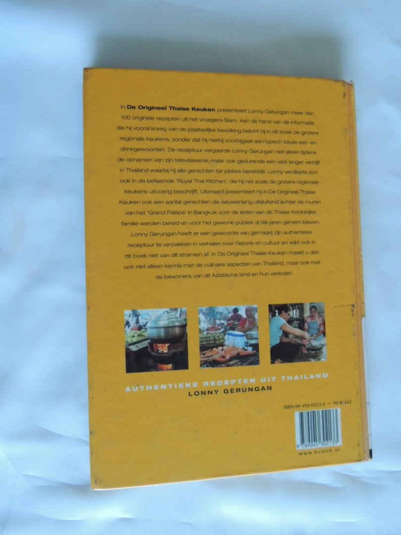 Gerungan, Lonny - De origineel Thaise keuken. Authentiek recepten uit Thailand